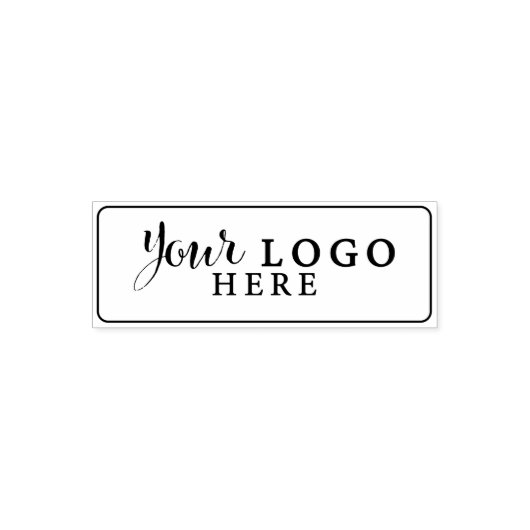 ロゴビジネスのカスタム追加 セルフインキングスタンプ (デザイン)