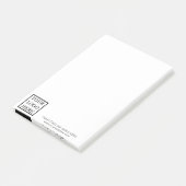 ロゴビジネスのプロモーションの追加シンプル方法 ポストイット (アングル)