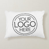 ロゴビジネスのミニマル企業のリストのモダン追加 アクセントクッション (正面)