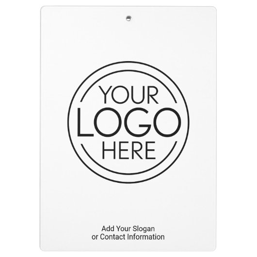 ロゴビジネスのミニマル企業のリストのモダン追加 クリップボード (裏面)
