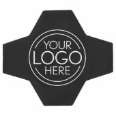 ロゴビジネスのミニマル企業のリストのモダン追加 サッカーボール (フラット)