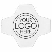 ロゴビジネスのミニマル企業のリストのモダン追加 サッカーボール (フラット)