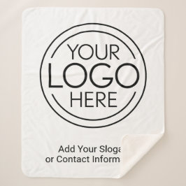 ロゴビジネスのミニマル企業のリストのモダン追加 シェルパブランケット