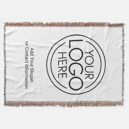 ロゴビジネスのミニマル企業のリストのモダン追加 スローブランケット