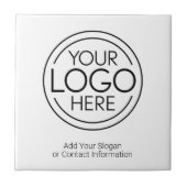 ロゴビジネスのミニマル企業のリストのモダン追加 タイル (正面)