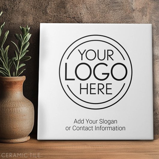 ロゴビジネスのミニマル企業のリストのモダン追加 タイル