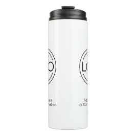 ロゴビジネスのミニマル企業のリストのモダン追加 タンブラー