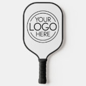ロゴビジネスのミニマル企業のリストのモダン追加 ピックルボールラケット (裏面)