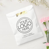 ロゴビジネスのミニマル企業のリストのモダン追加 フェイバーバッグ (封をした状態)