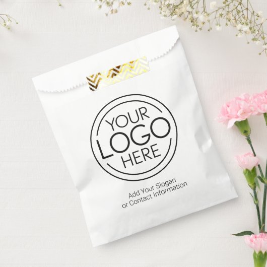 ロゴビジネスのミニマル企業のリストのモダン追加 フェイバーバッグ (封をした状態)