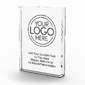 ロゴビジネスのミニマル企業のリストのモダン追加 フォトブロック (右)