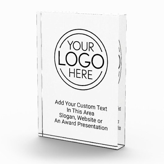 ロゴビジネスのミニマル企業のリストのモダン追加 フォトブロック (右)