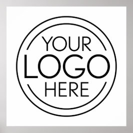 ロゴビジネスのミニマル企業のリストのモダン追加 ポスター