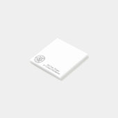 ロゴビジネスのミニマル企業のリストのモダン追加 ポストイット (アングル)