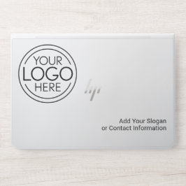 ロゴビジネスのミニマル企業のリストのモダン追加 HPラップトップスキン