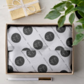 ロゴビジネスデザインティッシュペーパー 薄葉紙 (ギフト)