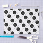 ロゴビジネスデザインティッシュペーパー 薄葉紙 (クラフト)