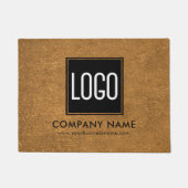 ロゴビジネスフェイクコーア ドアマット (正面)