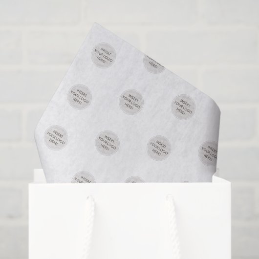 ロゴビジネスブランディングモダンシンプルプロフェッショナル 薄葉紙 (ギフトバッグ)