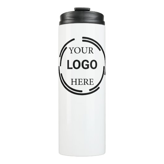 ロゴビジネスモダンミニマルデザイン タンブラー (正面)