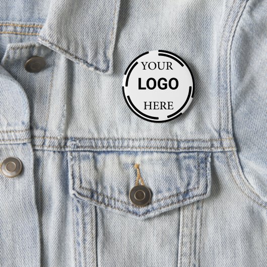 ロゴビジネスモダンミニマルデザイン 缶バッジ (インサイチュ)