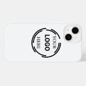 ロゴビジネスモダンミニマルデザイン Case-Mate iPhoneケース (裏面 (横))