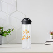 ロゴビジネス企業の ウォーターボトル