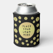 ロゴビジネス会社のブランディングカスタム 缶クーラー (缶裏面)