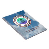 ロゴビジネス会社のプロフェッショナルのパーソナライズ ノートブック (右側)