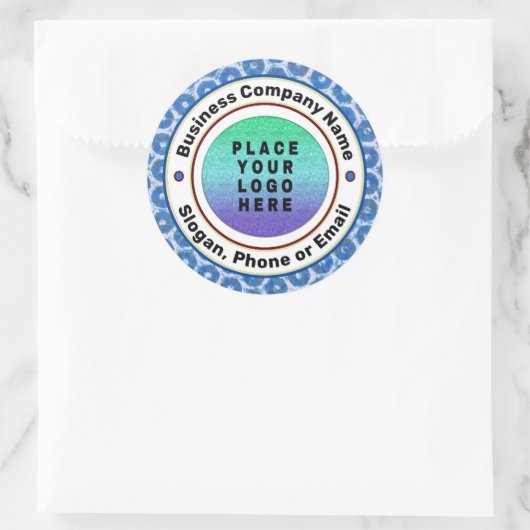 ロゴビジネス会社のプロフェッショナルカスタム ラウンドシール (バッグ)