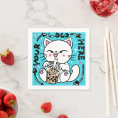 ロゴビジネス会社ブランド スタンダードカクテルナプキン (インサイチュ)