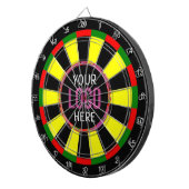 ロゴビジネス会社ブランド ダーツボード (正面右)