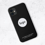 ロゴビジネス会社ミニマルシンプルリスト iPhone 11 ケース<br><div class="desc">ビジネスロゴカスタム会社iPhoneケース。シンプルカスタムテンプレート</div>