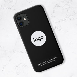 ロゴビジネス会社ミニマルシンプルリスト iPhone 11 ケース
