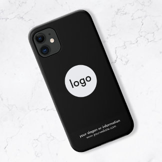 ロゴビジネス会社ミニマルシンプルリスト iPhone 11 ケース