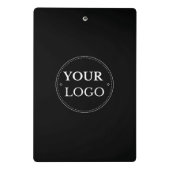 ロゴビジネス会社ミニマルモダンリスト ミニクリップボード (裏面)