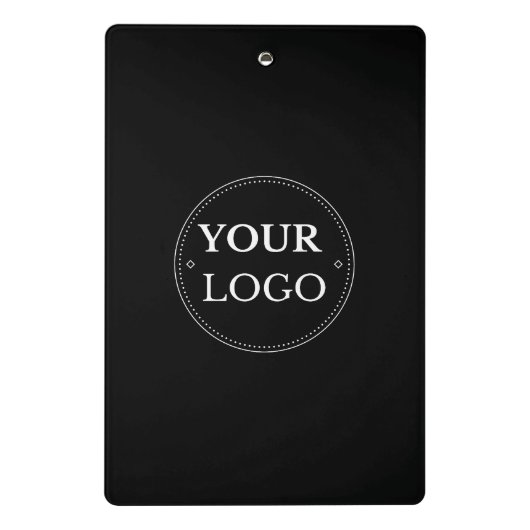 ロゴビジネス会社ミニマルモダンリスト ミニクリップボード (裏面)