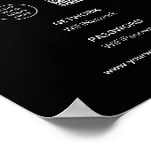 ロゴビジネス会社企業ののスキャンConnect WiFi ポスター (角)