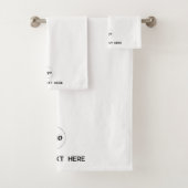 ロゴビジネス促進ブランディングホスピタリティ バスタオルセット (インサイチュ)