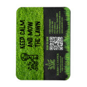 ロゴビジネス |ローンサー気にビスコート マグネット (縦)