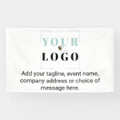 ロゴビジネス 横断幕 (横)