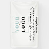 ロゴビジネス 横断幕 (縦)