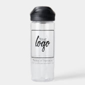 ロゴビジパーソナライズされたネス ウォーターボトル (背面)