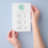 ロゴフェミニンターコイズ |価格とサービス チラシ (ハンドル)