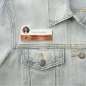 ロゴフォトプロフェッショナルお洒落フェイク白銅 名札 (インサイチュ)