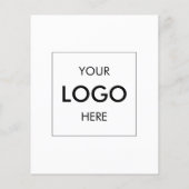 ロゴフォトミニマルビジネスマーケティング チラシ (裏面)