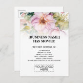 ロゴフラワーズビジネスの動きのお知らせ ポストカード (正面/裏面)