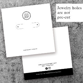 ロゴフープのイヤリング表示カードの追加 コーリングカード