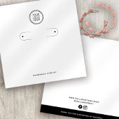 ロゴフープのイヤリング表示カードの追加 コーリングカード