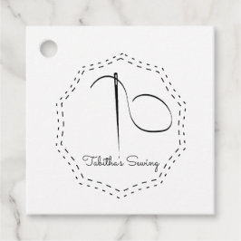 ロゴブティックアパレルサイズプライスつるラベル フェイバータグ